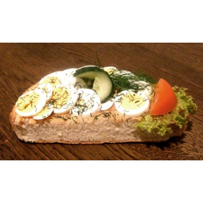 Ägg/kaviar smörgås